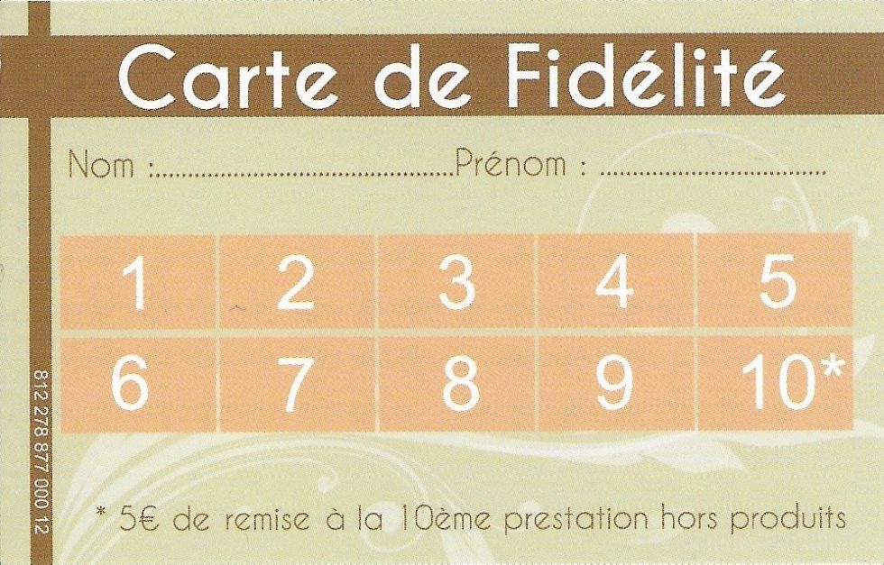 Modele Carte De Fidelite Vierge A Imprimer Carte de fidélité & bons cadeaux ⋆ Vague de Douceur